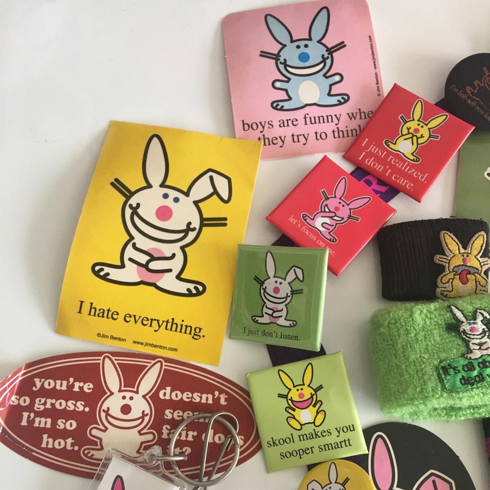 90s Happy Bunny Collectibles - Picture 2 of 5
